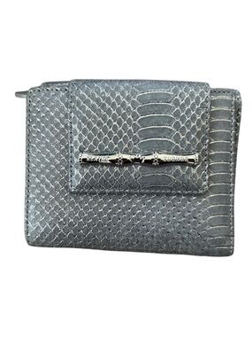Elaine Turner Grey Square Bifold Wallet